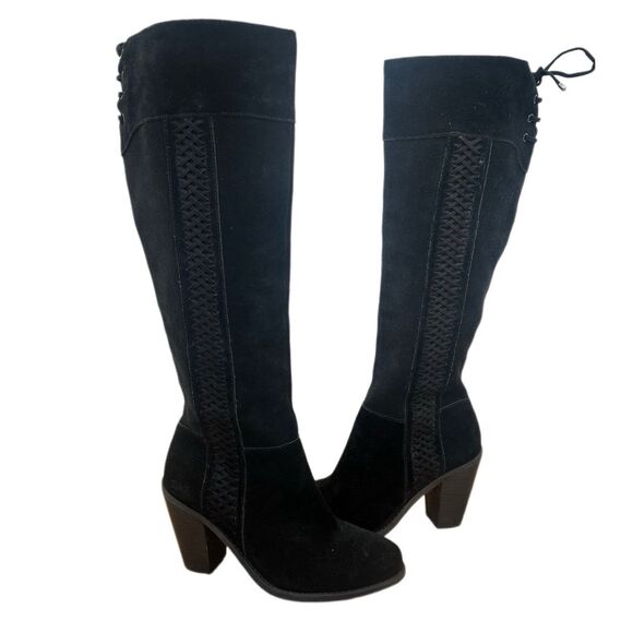 Jessica Simpson Suede Knee High Boot Size 6.5 - Picture 2 of 6